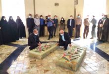 گزارش تصویری مراسم اداي احترام به مقام والاي شهداي گمنام دانشگاه هاي شهرستان شاهرود 
